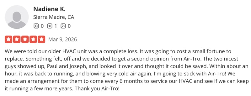 Second Opinion testimonial Second Opinion testimonial from Yelp