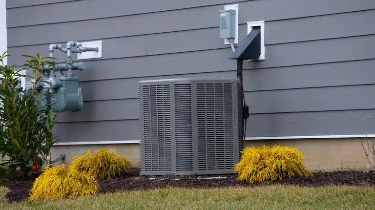 retire old air conditioner - new system installation
